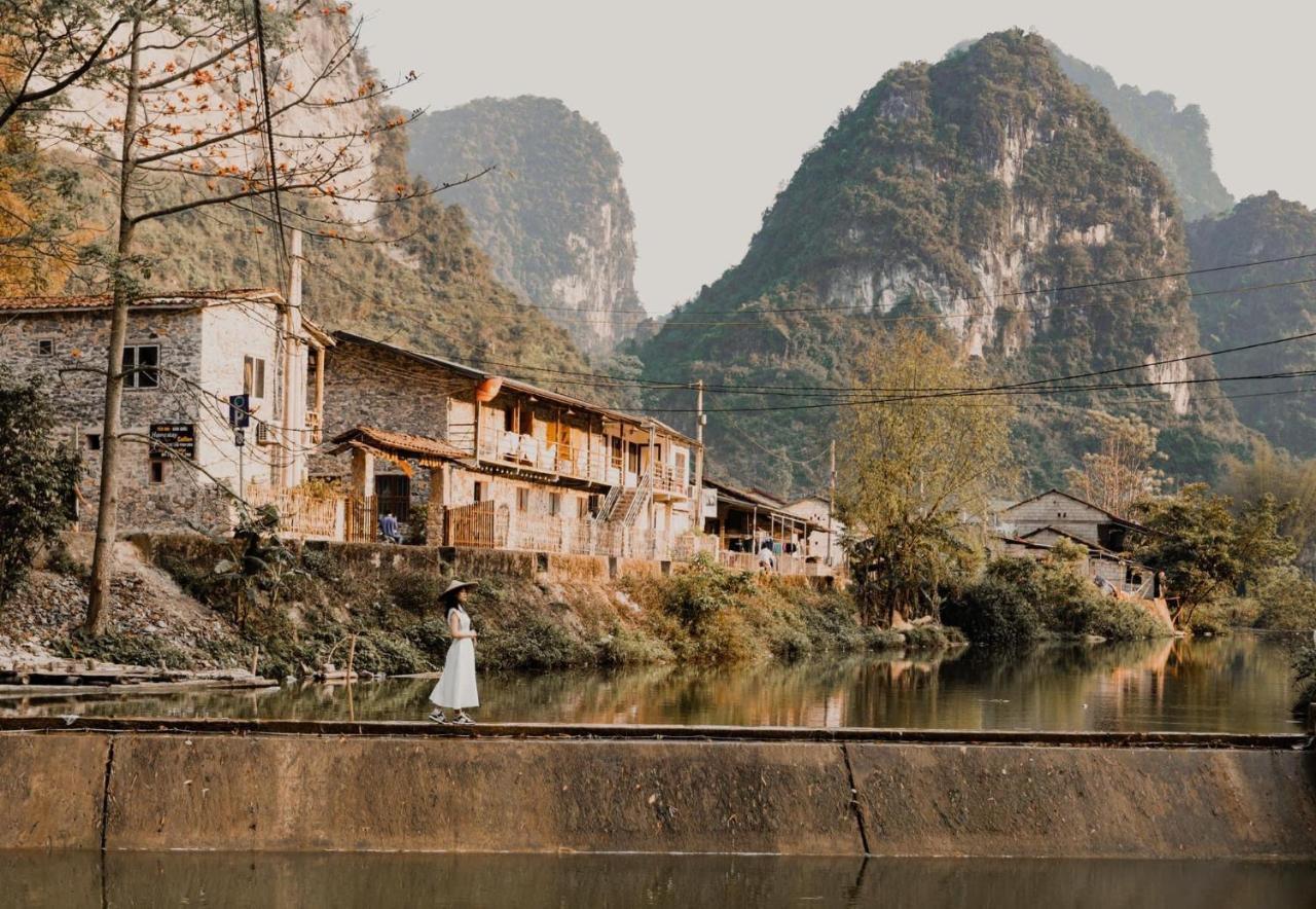 Yen Nhi Homestay Ban Gioc Cao Bang Exterior foto